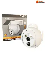 Cata CT-4052 Akıllı IP Solar Kamera Gece Görüşlü Full HD 1080p